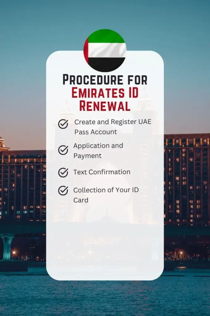 Procedure for Emirates ID Renewal